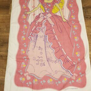 Barbie Vintage Beach Towel - Measures 58" x 28"